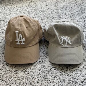 NY Yankees and LA Dodgers Hat
